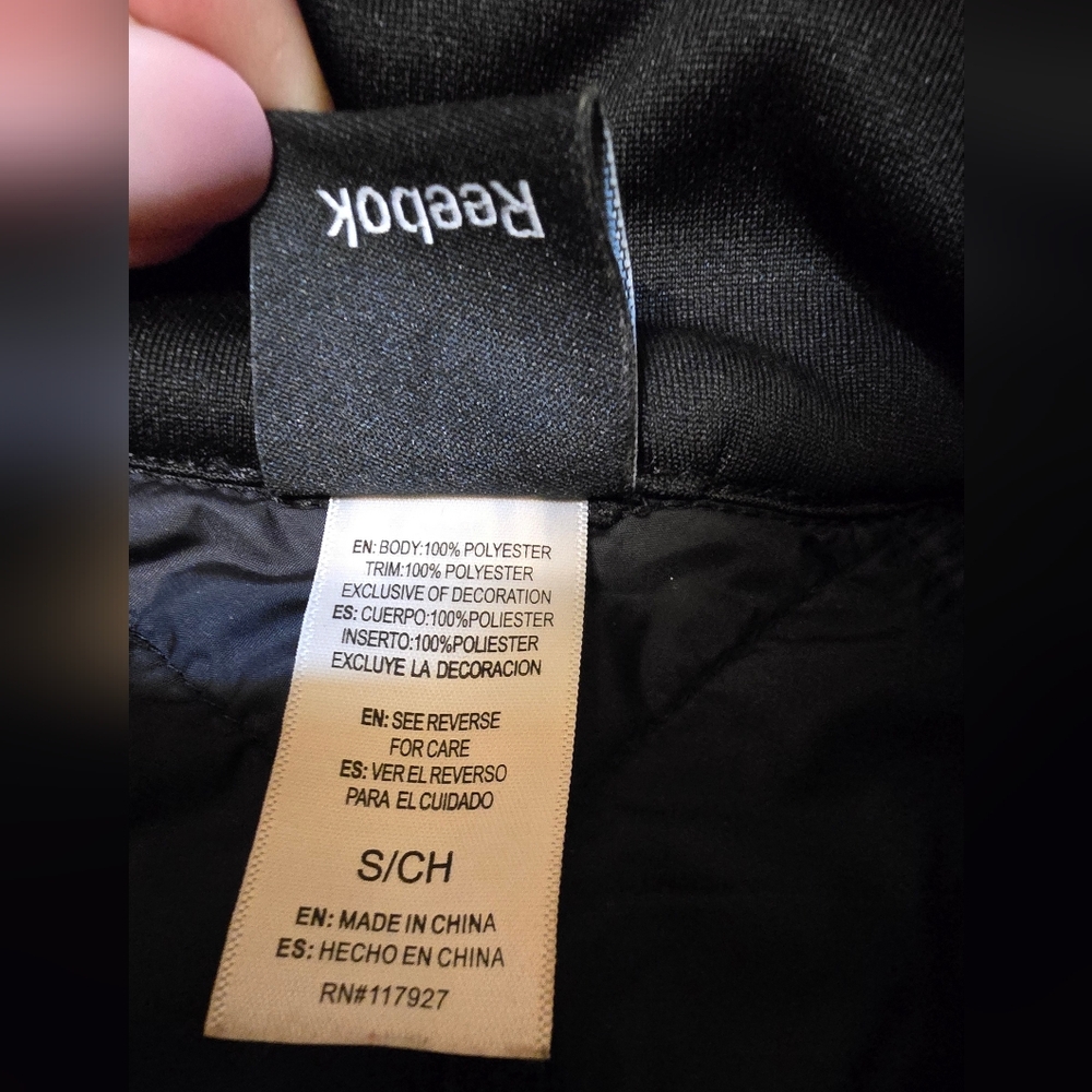 Reebok Women's Black Performance Jacket - Picture 3 of 6